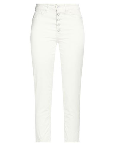 Dondup Koons Trousers In White