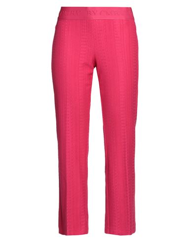 Cambio Woman Pants Fuchsia Size 8 Cotton, Modal, Elastane In Pink