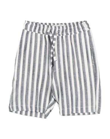MANUEL RITZ MANUEL RITZ TODDLER BOY SHORTS & BERMUDA SHORTS NAVY SIZE 4 VISCOSE, COTTON, LINEN 