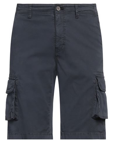 Bomboogie Man Shorts & Bermuda Shorts Midnight Blue Size 30 Cotton, Elastane In Blue