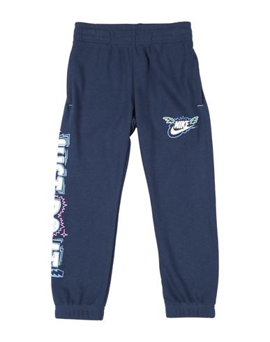 Nike Babies'  B Nsw Art Of Play Ft Jogger Toddler Boy Pants Midnight Blue Size 7 Cotton, Polyester