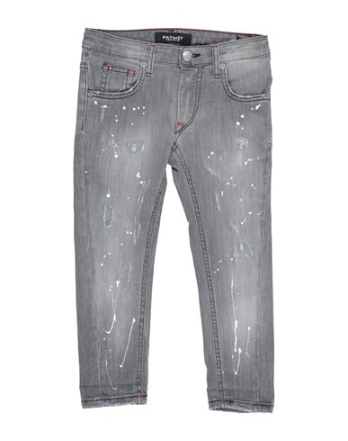 Shop Patriòt Toddler Boy Jeans Grey Size 6 Cotton, Elastane