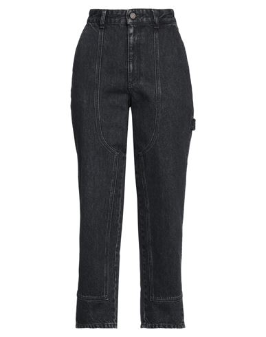 Stella Mccartney Woman Jeans Black Size 28 Cotton, Polyester, Viscose, Polyurethane Resin