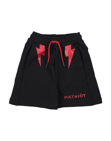 Patriòt Toddler Boy Shorts & Bermuda Shorts Black Size 5 Cotton In Black