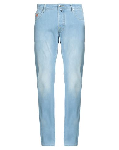 Vilebrequin Man Jeans Blue Size 33 Cotton, Viscose, Polyester, Elastane