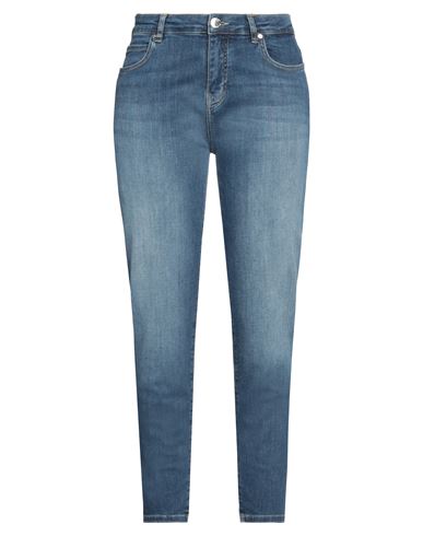Pinko Woman Jeans Blue Size 32 Cotton, Polyester, Elastane In Blue