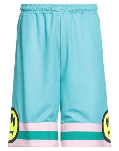 Barrow Man Shorts & Bermuda Shorts Turquoise Size L Polyester In Blue