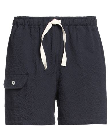 Howlin' Man Shorts & Bermuda Shorts Midnight Blue Size Xl Cotton, Elastane