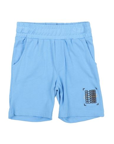 Shop Roberto Cavalli Junior Toddler Girl Shorts & Bermuda Shorts Azure Size 4 Cotton, Elastane In Blue