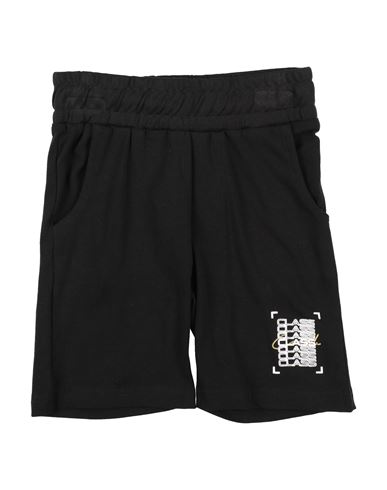 Shop Roberto Cavalli Junior Toddler Girl Shorts & Bermuda Shorts Black Size 6 Cotton, Elastane