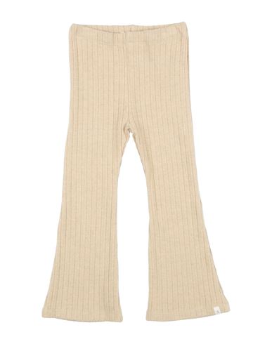 Shop Lil' Atelier Toddler Girl Pants Sand Size 7 Organic Cotton, Viscose, Elastane In Beige