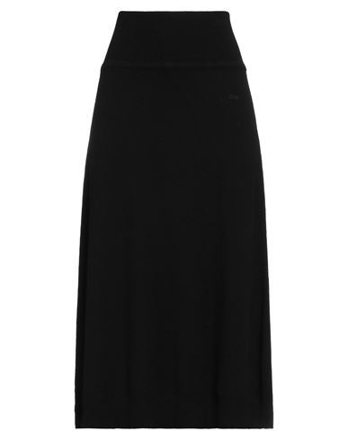 Shop Sminfinity Woman Midi Skirt Black Size Xs Cashmere