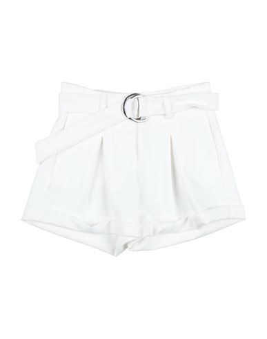 Shop Marc Ellis Toddler Girl Shorts & Bermuda Shorts White Size 6 Polyester, Elastane