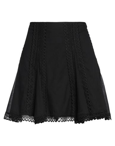 Charo Ruiz Ibiza Woman Mini Skirt Black Size M Cotton, Polyester