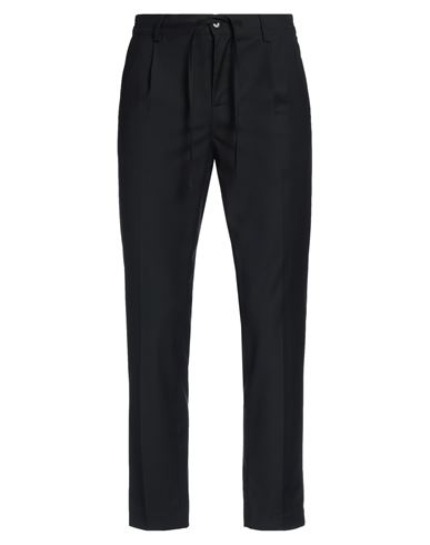 Grey Daniele Alessandrini Man Pants Black Size 32 Polyester, Viscose, Elastane