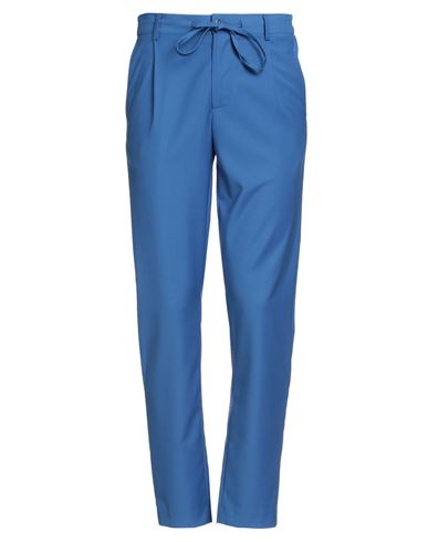 Grey Daniele Alessandrini Man Pants Blue Size 30 Polyester, Viscose, Elastane