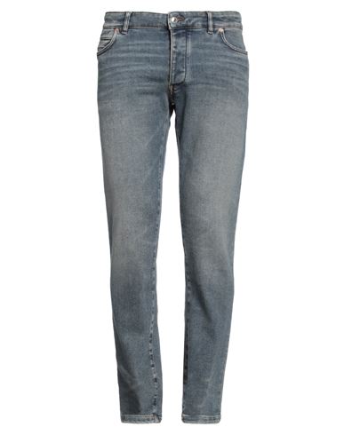 Drykorn Man Jeans Blue Size 36w-34l Cotton, Elastomultiester, Elastane