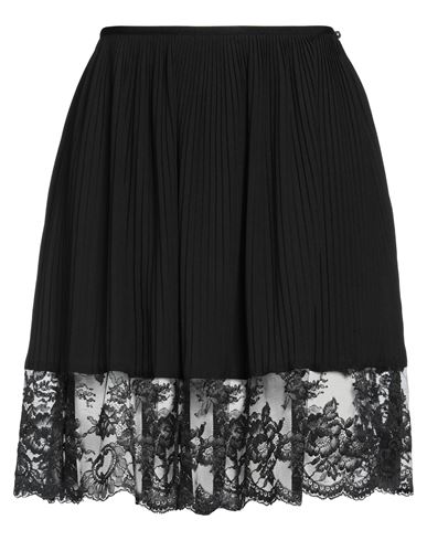 Paco Rabanne Rabanne Woman Mini Skirt Black Size 10 Polyester, Nylon, Elastane