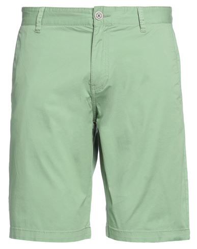 Fynch-hatton® Fynch-hatton Man Shorts & Bermuda Shorts Green Size 33 Cotton, Elastane