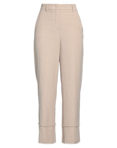 Shop Seductive Woman Pants Beige Size 14 Polyester, Viscose, Elastane