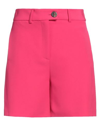 Simona Corsellini Woman Shorts & Bermuda Shorts Fuchsia Size 4 Polyethylene, Elastane In Pink