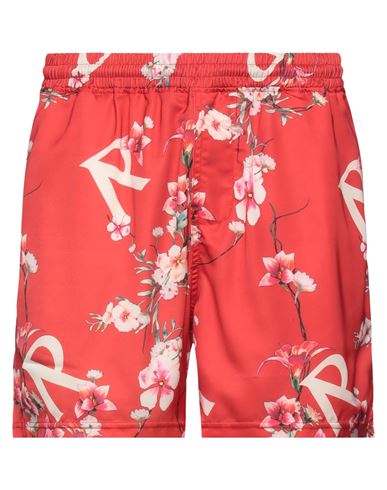 Represent Man Shorts & Bermuda Shorts Red Size M Polyester, Elastane