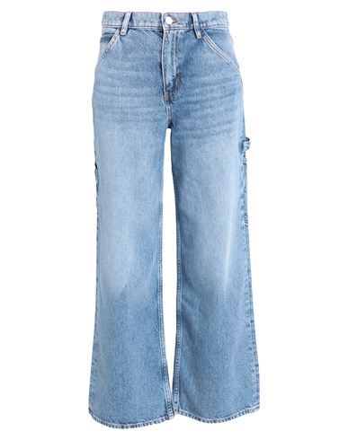 Arket Woman Jeans Blue Size 10 Cotton, Lyocell