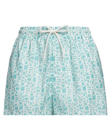 Moncler Woman Shorts & Bermuda Shorts Light Green Size 4 Polyester