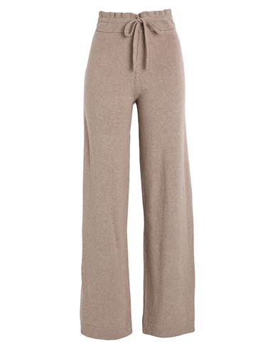 Rifò Zelda Woman Pants Sand Size M Recycled Cashmere, Recycled Wool In Beige