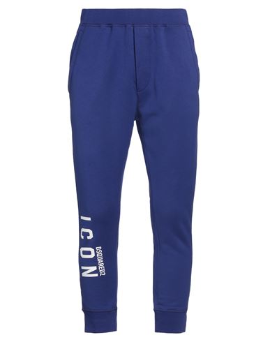 Dsquared2 Icon-print Cotton Track Pants In Purple