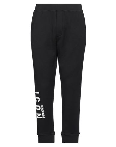 Dsquared2 Pants In Stretch Cotton In Black
