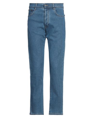 Moschino Man Jeans Blue Size 32 Cotton, Elastane