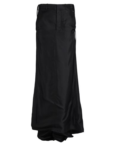 Ann Demeulemeester Woman Maxi Skirt Black Size 10 Cupro