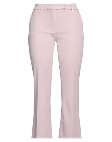 Via Masini 80 Woman Pants Pink Size 6 Cotton, Elasterell-p, Elastane