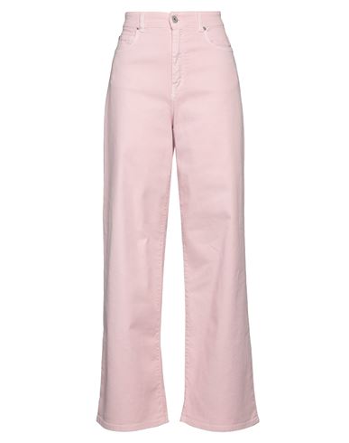 Weekend Max Mara Woman Pants Pink Size 4 Cotton, Elastane