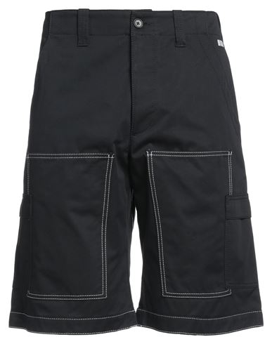 Msgm Man Shorts & Bermuda Shorts Black Size 36 Cotton