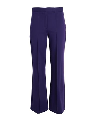 Closet Woman Pants Dark Purple Size 6 Viscose, Nylon, Elastane