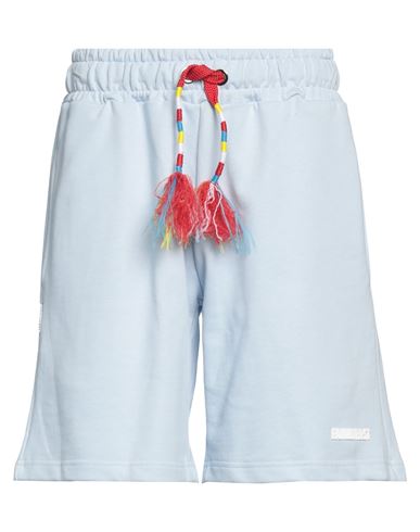 Family First Milano Man Shorts & Bermuda Shorts Light Blue Size L Cotton