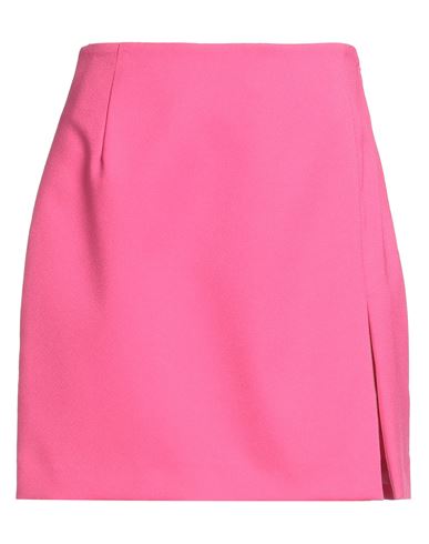 The Andamane Woman Mini Skirt Fuchsia Size 6 Viscose, Polyester In Pink