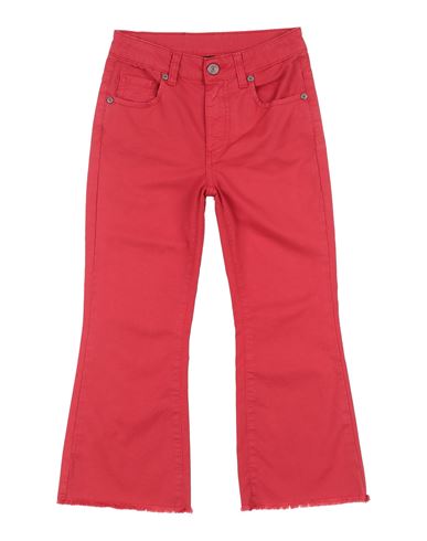 Shop Please Toddler Girl Pants Red Size 6 Cotton, Elastane