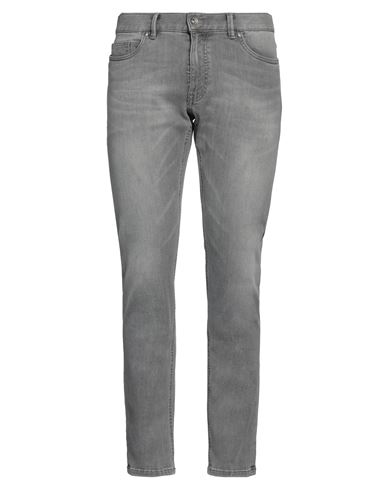 Van Laack Man Jeans Grey Size 34w-32l Cotton, Lyocell, Elastomultiester, Elastane