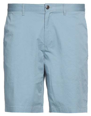 Michael Kors Mens Washed Polin Short Man Shorts & Bermuda Shorts Sky Blue Size 38 Cotton, Elastane
