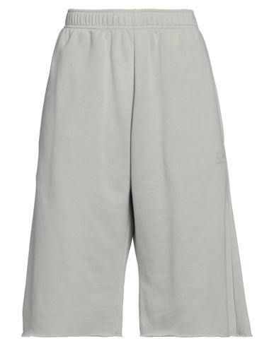 Mm6 Maison Margiela Woman Shorts & Bermuda Shorts Light Grey Size M Cotton, Polyester