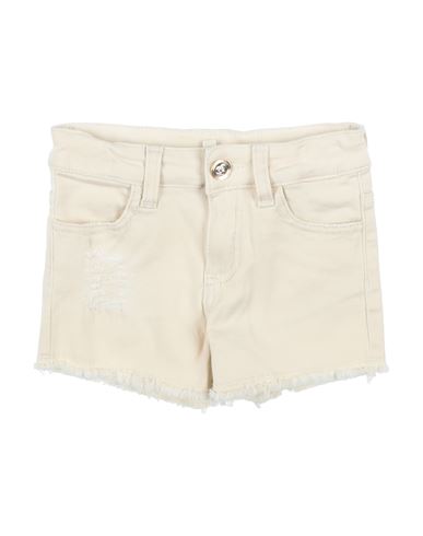 Shop Twinset Toddler Girl Shorts & Bermuda Shorts Beige Size 6 Cotton, Elastane