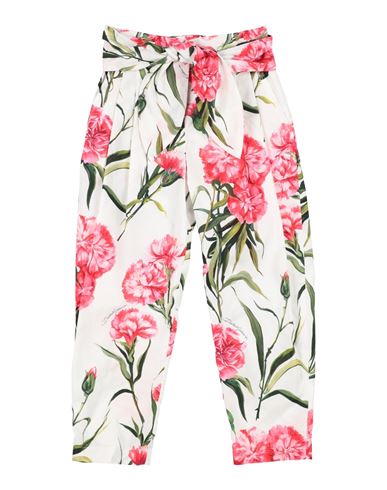Dolce & Gabbana Carnation Pants In White
