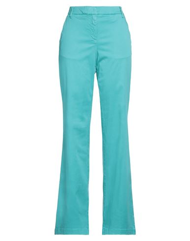Jacob Cohёn Woman Pants Turquoise Size 8 Lyocell, Cotton, Elastane In Blue