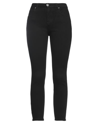 Pinko Woman Jeans Black Size 27 Cotton, Viscose, Lyocell, Elastomultiester, Elastane