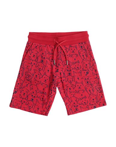 Shop Trussardi Junior Toddler Boy Shorts & Bermuda Shorts Red Size 6 Cotton