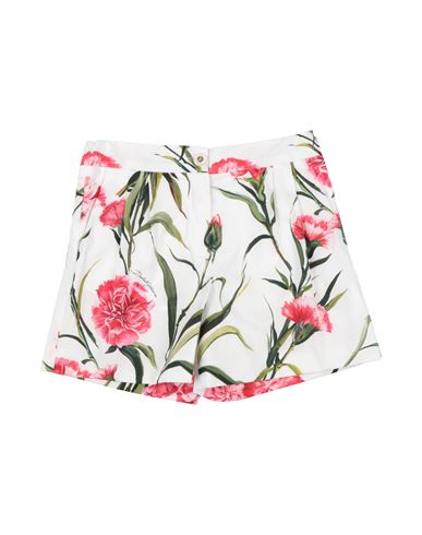 Shop Dolce & Gabbana Toddler Girl Shorts & Bermuda Shorts White Size 7 Cotton