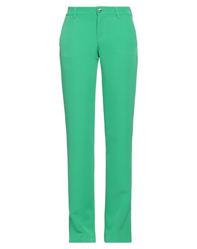 Chiara Ferragni Woman Pants Green Size 8 Polyester, Elastane